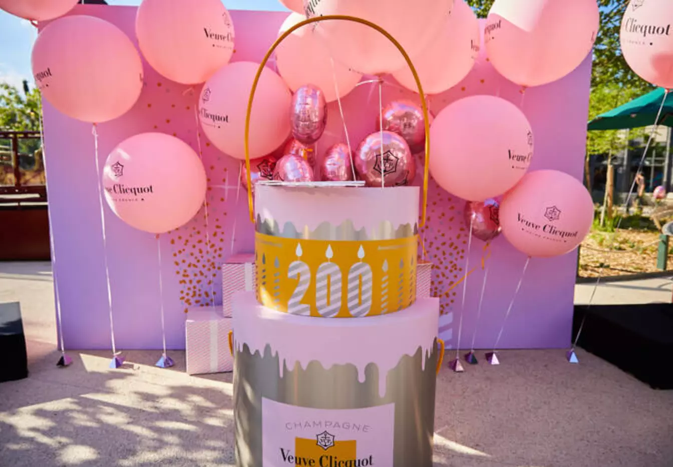 Wine Bottle Size - 10 inch roze oranje ballonnen, luxe