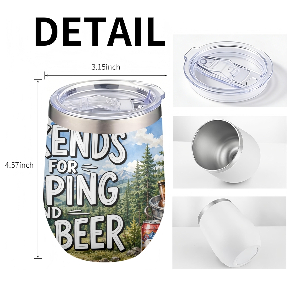 Grappige Camping Bier Citaat V - Beer And Wine Quote recensie en prijs