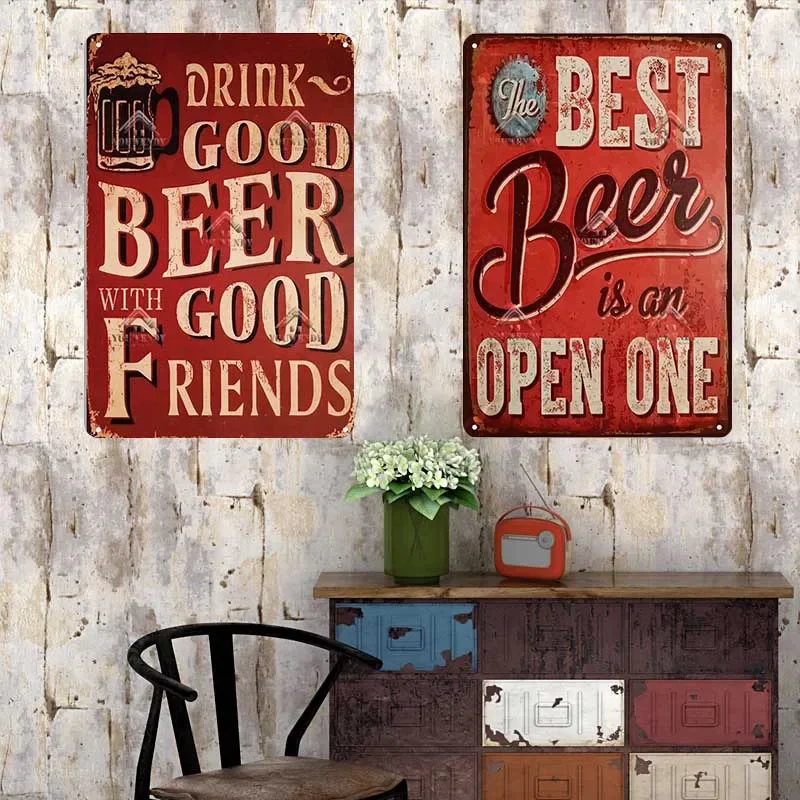 Bar Pub Teken Decor Grappige C - Beer And Wine Quote recensie en prijs