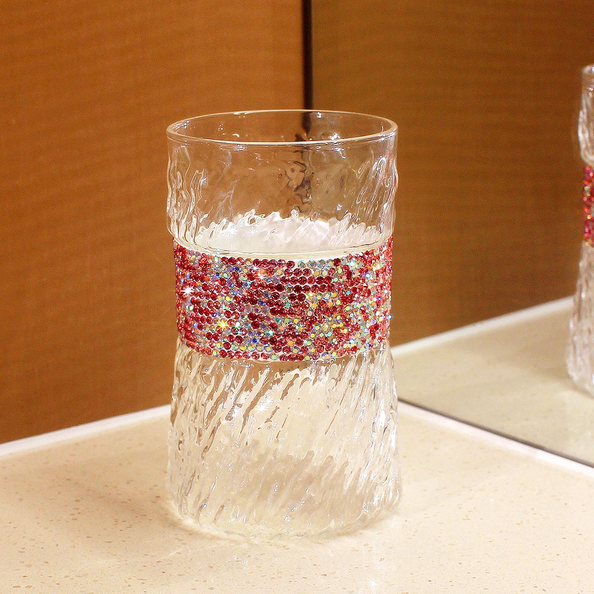 410ml Bling Diamond Glazen Bek - Wine Beer Coffee Drink recensie en prijs