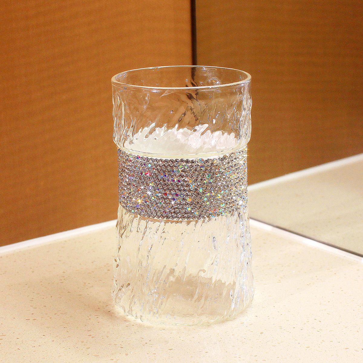 410ml Bling Diamond Glazen Bek - Wine Beer Coffee Drink recensie en prijs